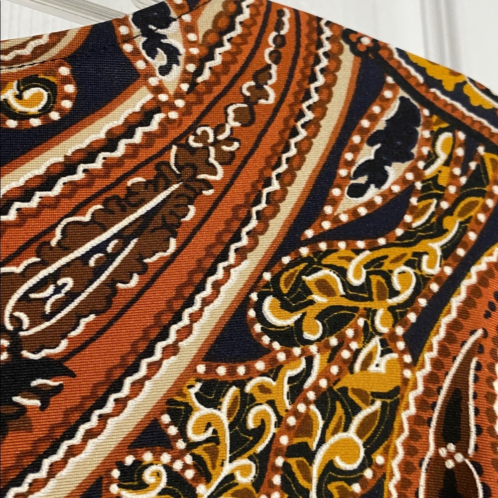 Tacera Shift Dress Multi-color Paisley Boho floral dress size LARGE - Picture 9 of 14